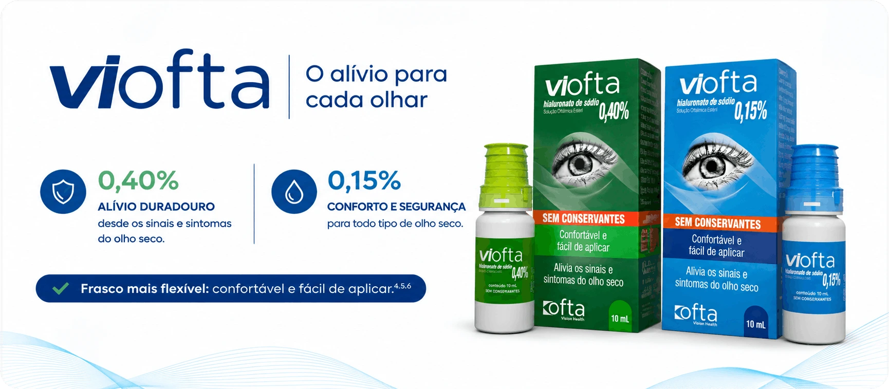 Viofta — O alívio para cada olhar